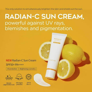 Laneige - Radian-C Sun Cream SPF50+ PA++++ - Koreabe