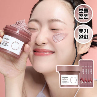 Beplain - Red Bean Collagen Pack To Foam Cleanser 100ml - Koreabe