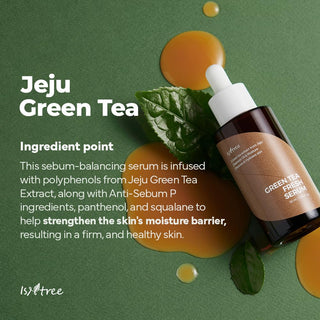 Isntree - Сыворотка с зелёным чаем Green Tea Fresh Serum 50мл