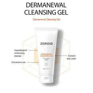 Zeroid - Dermanewal Cleansing Gel 200ml - Koreabe