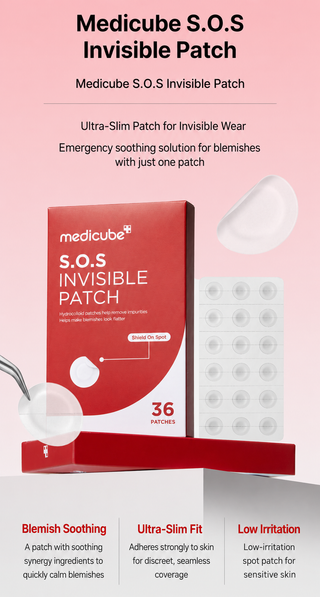 Medicube - SOS Невидимый пластырь 36 шт.