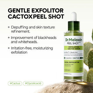 Dr Melaxin — Отшелушивающая сыворотка-пилинг с кактусом Cactox, 80 мл