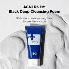 Isoi - Acni Dr 1st Black Deep Cleansing Foam 75ml - Koreabe