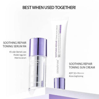 Dermafirm - Soothing Repair Toning Sun Cream R4 - SPF50+ PA++++ 40ml - Koreabe