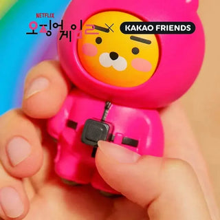 Kakao - Squid Game X Kakao Friends Moving Keyring Ryan - Koreabe
