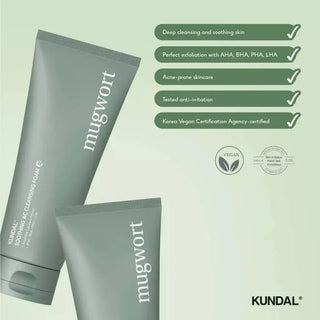 Kundal - Soothing AC Cleansing Foam 140ml - Koreabe