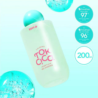 Edit.B - Calming Tok Cica Heartleaf Gel Essence 200ml - Koreabe