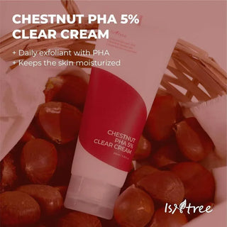 Isntree - Chestnut PHA 5% Clear Cream 100ml - Koreabe