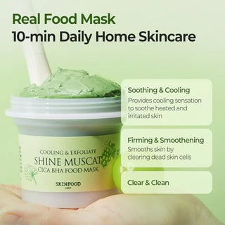 Skinfood - Shine Muscat Cica BHA Food Mask 120ml