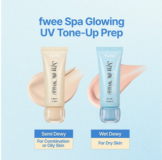 Fwee — База под макияж Spa UV Tone Up, 35 мл — 3 оттенка