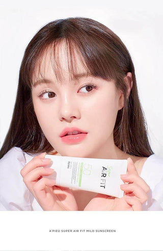 Apieu - Super Air Fit SPF50+ Mild Sunscreen Daily Ex PA++++ 50ml - Koreabe