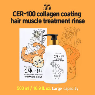 Elizavecca - Collagen Coating Hair Muscle Treatment Rinse 500ml