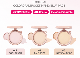 Colorgram - Pocket Ring Blur Pact - 3 Colors