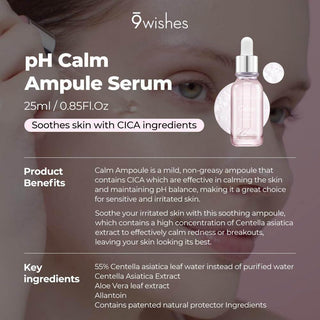 9wishes - Calm Ampule Serum 25ml - Koreabe