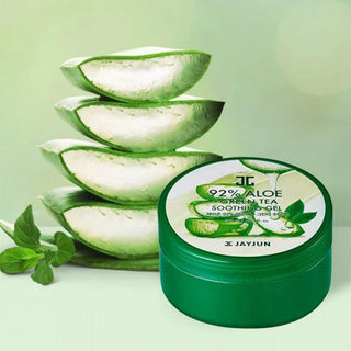 JayJun - 92% Aloe Green Tea Soothing Gel 300ml - Koreabe