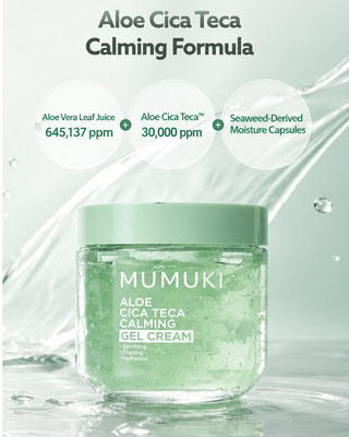 Mumuki - Aloe Cica Teca Calming Cream 110ml