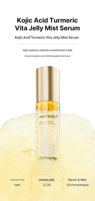 Medicube - Kojic Acid Turmeric Vita Jelly Mist Serum 50ml - Koreabe