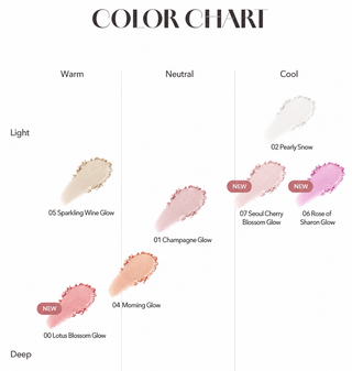 Tea and The - Hangang Yoonseol Highlighter - 8 Colors