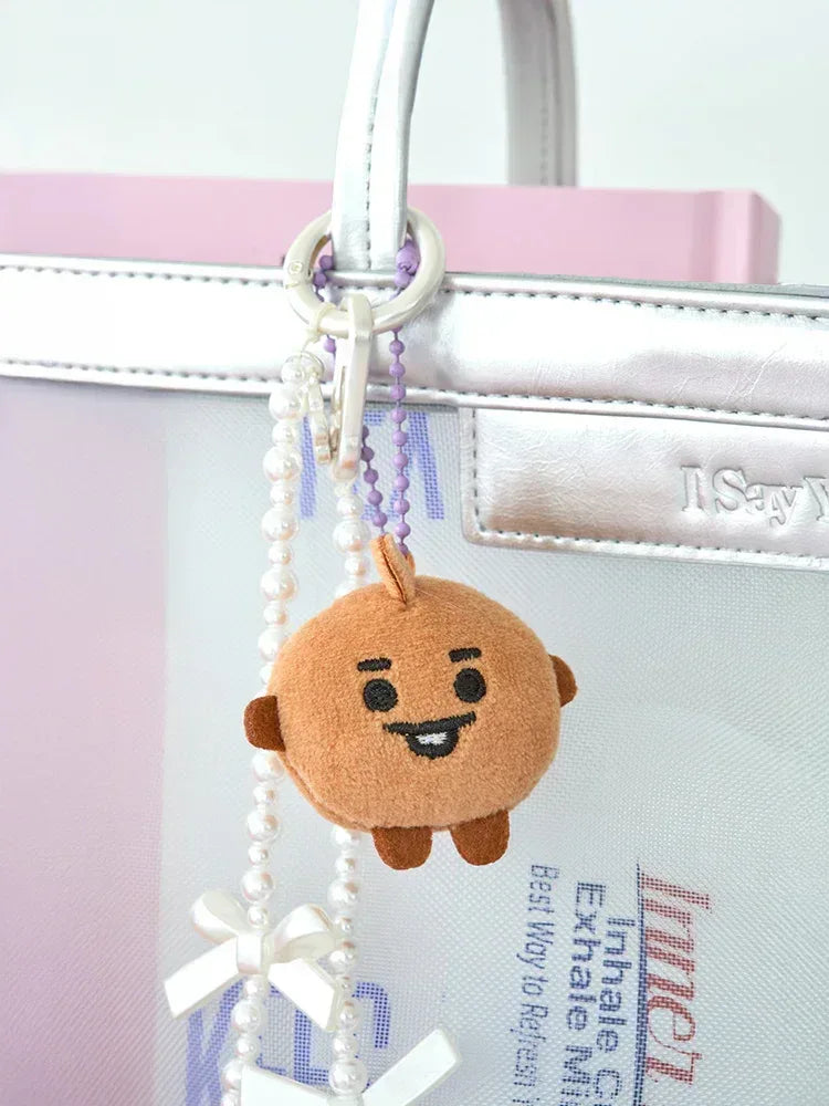 BT21 - SHOOKY Baby Pearl Doll Keyring - Koreabe