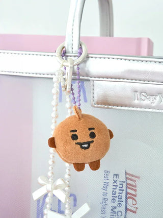 BT21 - SHOOKY Baby Pearl Doll Keyring - Koreabe