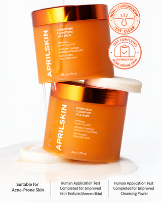 Aprilskin - Carrotene Clarifying Vita Pads 80ea