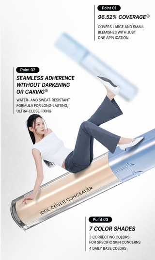 tfit - Маскирующее средство Idol Cover Concealer 6.5г - 7 цветов