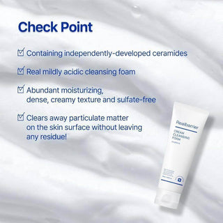 Realbarrier - Cream Cleansing Foam 120ml - Koreabe