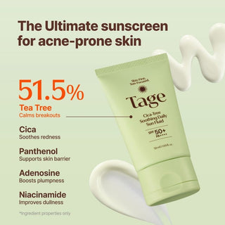 Tage - Cica Tree Soothing Daily Sun Fluid 50ml