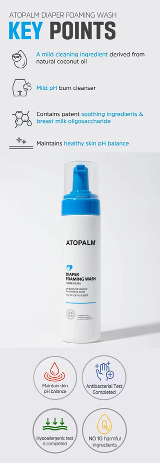 Atopalm - Baby Hip Cleanser 200ml - Koreabe
