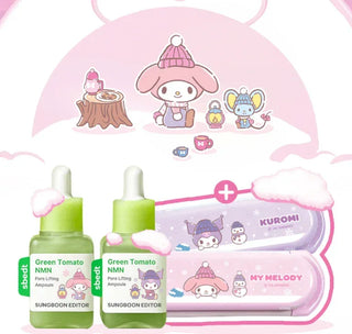 Sungboon Editor - Green Tomato NMN Lifting Ampoule 40ml*2 (Sanrio Ver) - Koreabe