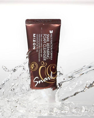 Mizon - Snail Repairing Foam Cleanser 62g - Koreabe