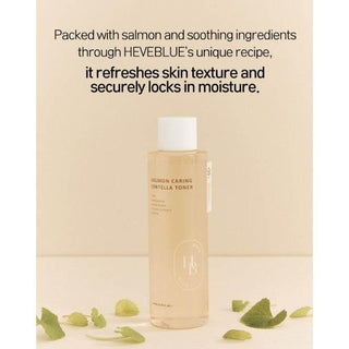 Heveblue - Salmon Caring Centella Toner 200ml - Koreabe