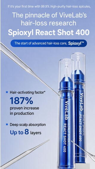 Vivelab - Scalp Spioxyl React Shot 400 - 15мл