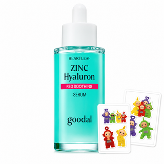 Goodal - Zinc Hyaluron Red Soothing Serum - 30мл x 2 (Телепузики)