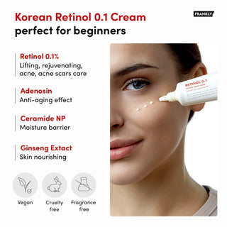 Frankly - Retinol 0.1 Cream 30ml - Koreabe