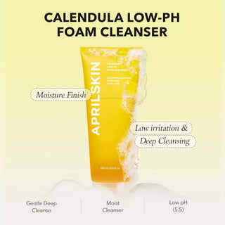 Aprilskin - Calendula Low PH Foam Cleanser 200ml