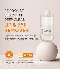 Frudia - Re:proust Essential Deep Clean Lip & Eye Remover 300ml - Koreabe