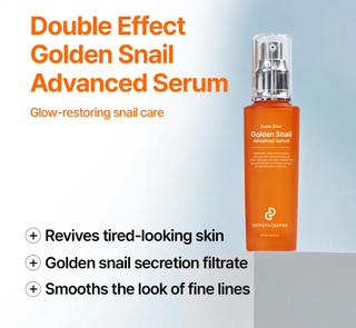 Differ & Deeper - Double Effect Golden Snail Advanced Serum 50ml