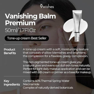 9wishes - VB Premium Tone up Cream 50ml - Koreabe