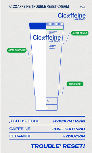 B Ready - Cicaffeine Trouble Reset Cream 70ml