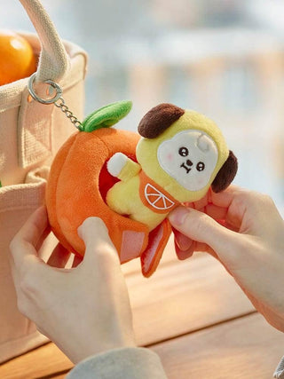 BT21 - CHIMMY Baby Orange Party Doll Keyring - Koreabe
