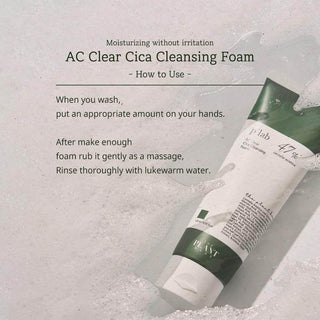 P Lab - AC Clear Cica Cleansing Foam 120ml - Koreabe
