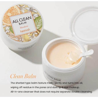 Heimish - All Clean Balm Mandarin 120ml - Koreabe