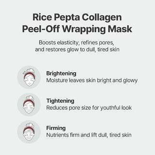 Nacific - Rice Pepta Collagen Peel Off Wrapping Mask 70ml