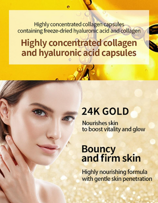 Wellage - Gold Collagen One Day Kit Капсула + Ампула 2 шт.