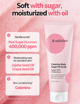A Solution - Calming Body Scrub 200ml
