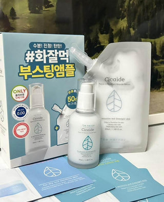 The Harnay - Cicaide Repair & Moisture Ampoule Serum 50ml + Refill (50ml) - Koreabe