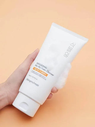 Shingmulwon - Tangerine Vita Big Foam Cleanser 300ml - Koreabe
