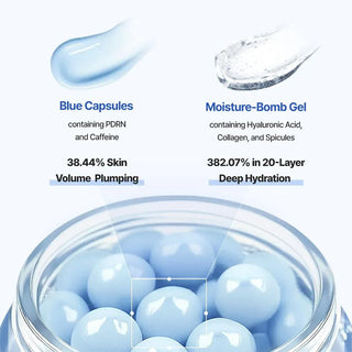P Calm - Blue Capsule PDRN + Caffeine Cream 50ml - Koreabe