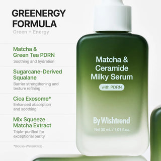 By Wishtrend - Matcha Ceramide Milky Serum 30ml